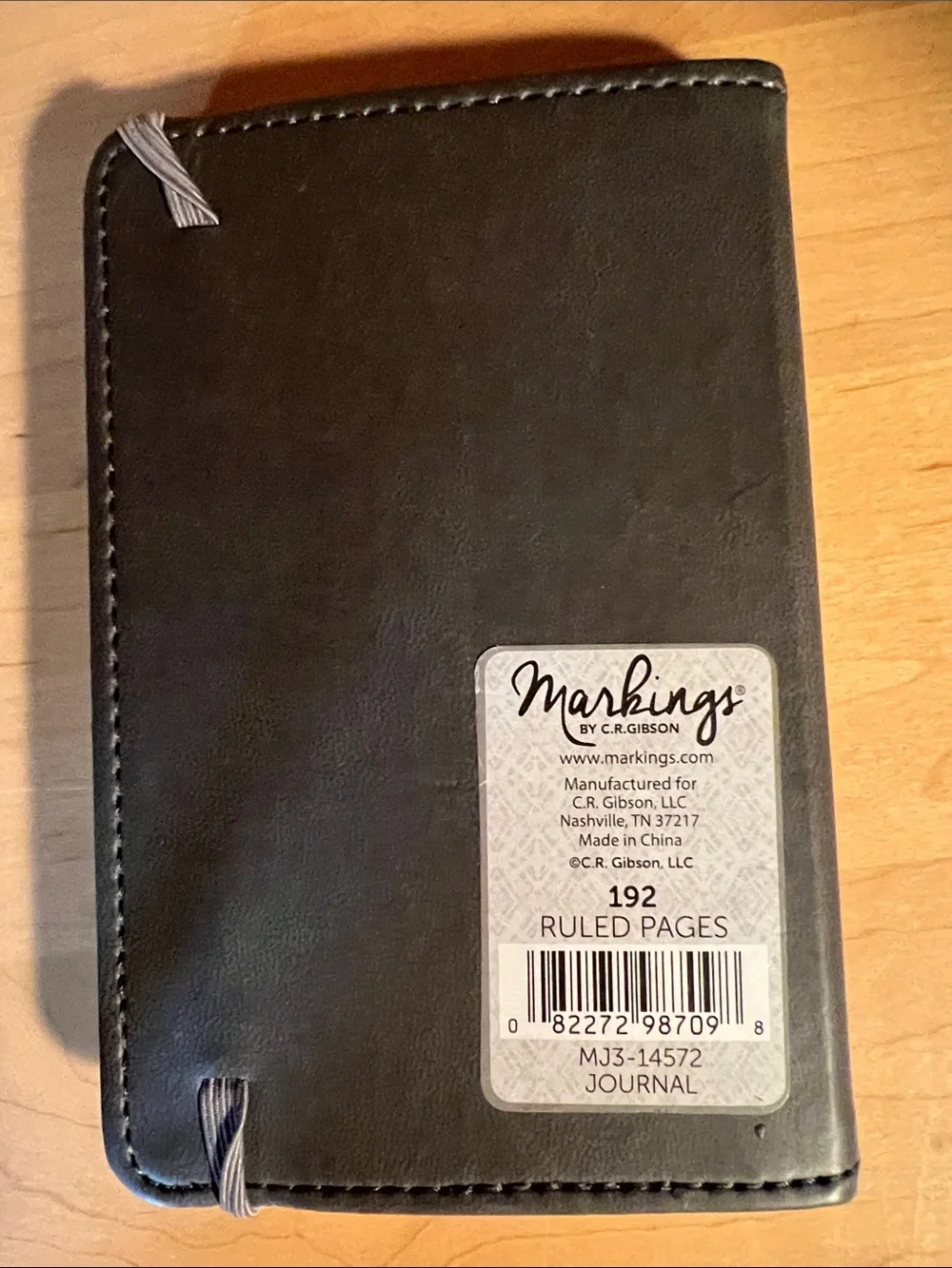 Henry David Thoreau Black Embossed Quote Journal - Live the Life You've Imagined